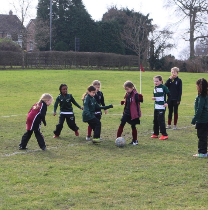News » Crackley Hall Hosts Girls' Football Festival